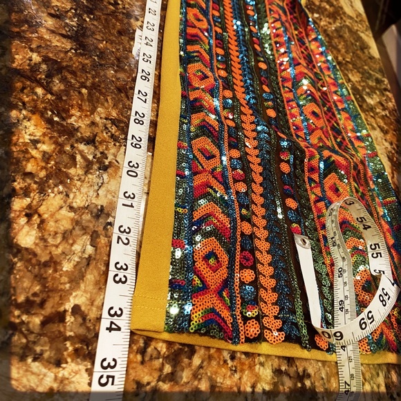 “IT’S A FREAKIN’ FIESTA!” Sequin Wide Leg Flares - Picture 10 of 14